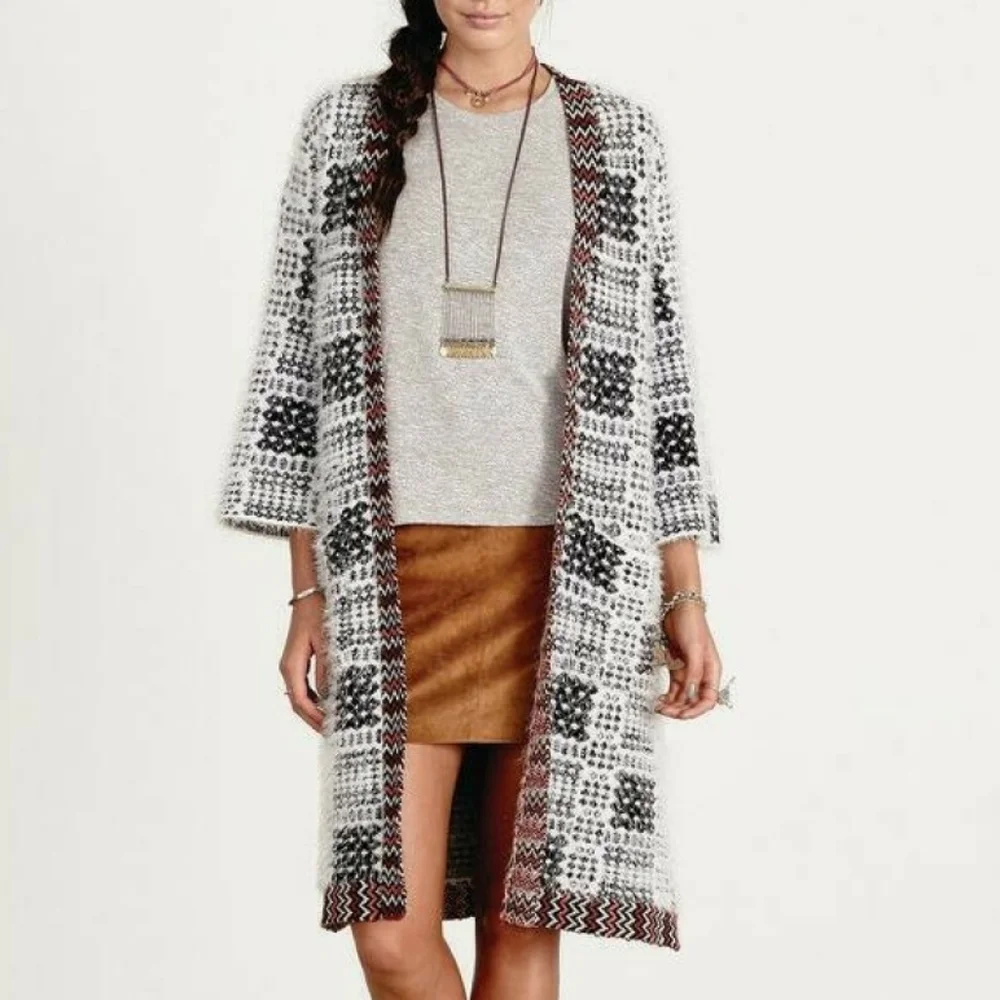 TIGERLILY Corinth Longline Cardi Cardigan RRP$299 - Picture 3 of 16